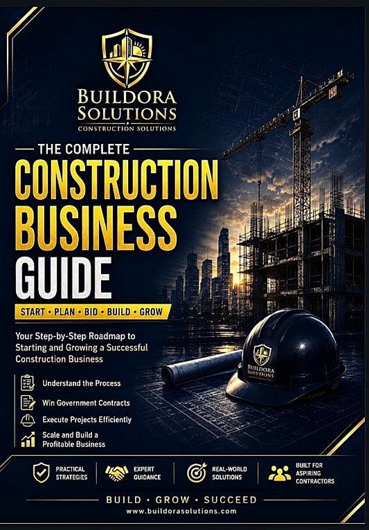 Buildora Solutions – Complete Government Contracting Guide | Start Winning Government Tenders (Digital PDF)